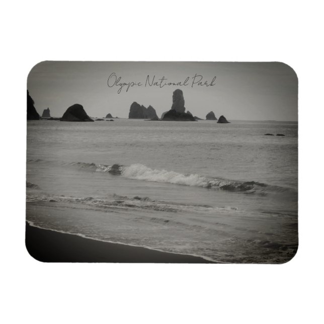 Olympic National Park Seascape Photo Magn Magnet (Horizontal)