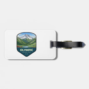 Olympic National Park Shield Luggage Tag