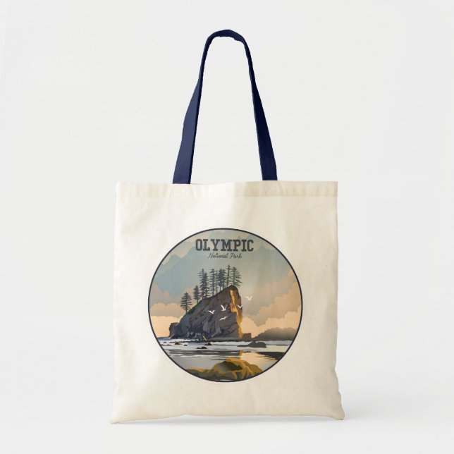 Olympic National Park Tote Bag (Front)