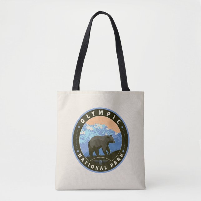 Olympic National Park Tote Bag (Front)