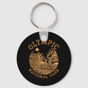 Olympic National Park Travelling Nature Lover Key Ring