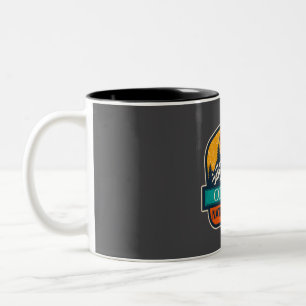 Olympic national park Two-Tone coffee mug