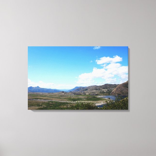Olympic National Park, U.S.A. Beautiful landscape Canvas Print (Front)