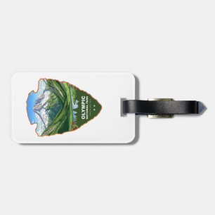 Olympic National Park Washington Arrowhead Luggage Tag