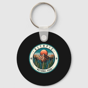 Olympic National Park Washington Family Trip Key Ring