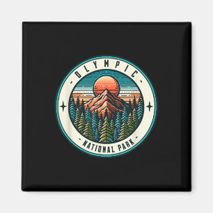 Olympic National Park Washington Family Trip Magnet