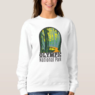 Olympic National Park Washington Hoh Rainforest   Sweatshirt