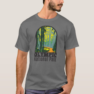 Olympic National Park Washington Hoh Rainforest T-Shirt