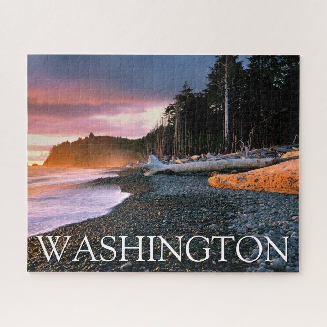 Olympic National Park | Washington State Jigsaw Puzzle (Horizontal)