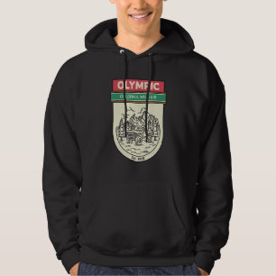 Olympic National Park Washington State Souvenir Hoodie