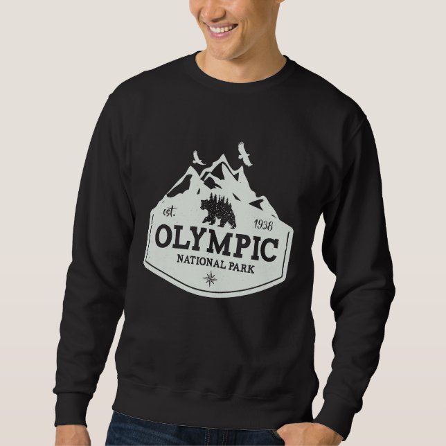 Olympic National Park Washington Sweatshirt (Front)