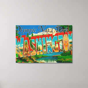 Olympic Nat'l Park, Washington Canvas Print