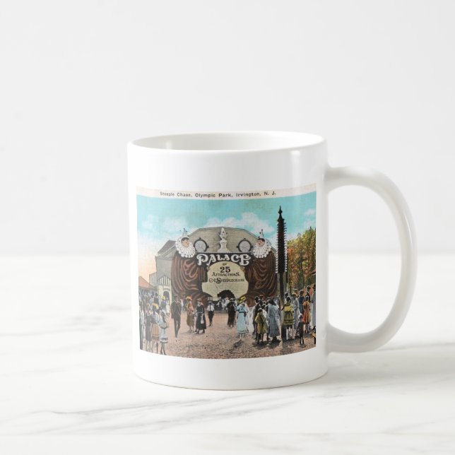 Olympic Park, Irvington, New Jersey Vintage Coffee Mug (Right)