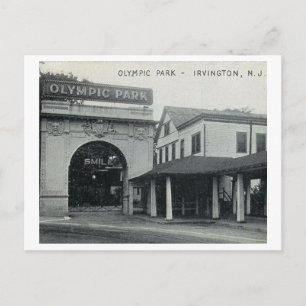 Olympic Park, Irvington, New Jersey Vintage Postcard