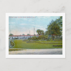 Olympic Park, Newark NJ Vintage Postcard