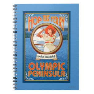 Olympic Peninsula, WashingtonHop the Ferry Spiral Notebook