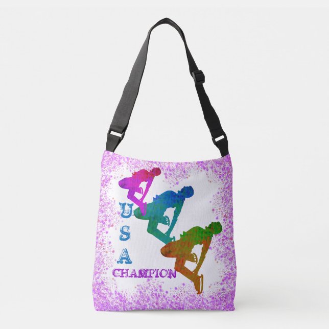 OLYMPIC SKATING  CROSSBODY BAG (Front)