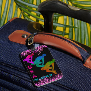 OLYMPIC SKATING  LUGGAGE TAG
