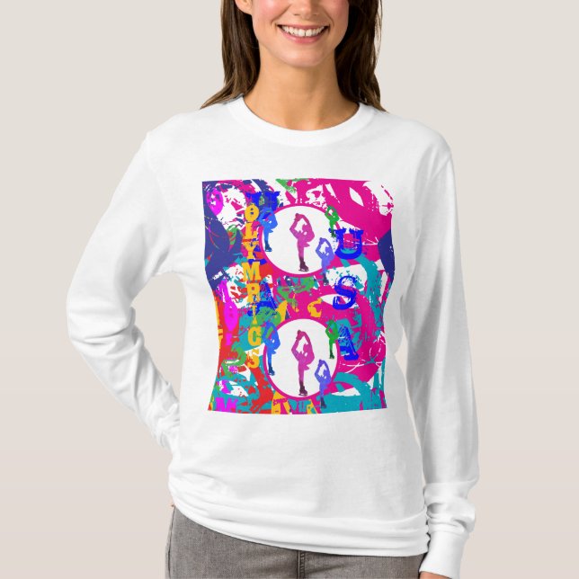 OLYMPIC SKATING  T-Shirt (Front)