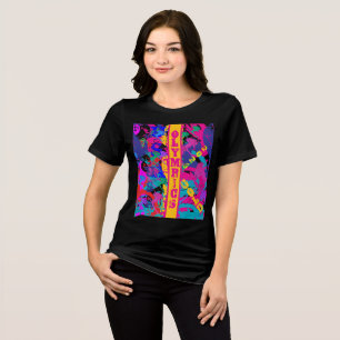 OLYMPIC SKIING Tri-Blend SHIRT