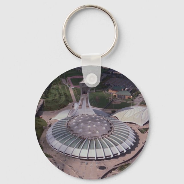 Olympic Stadium, Montreal, Quebec, Canada Key Ring (Front)