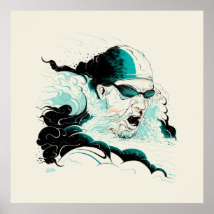 Olympic Swim Poster