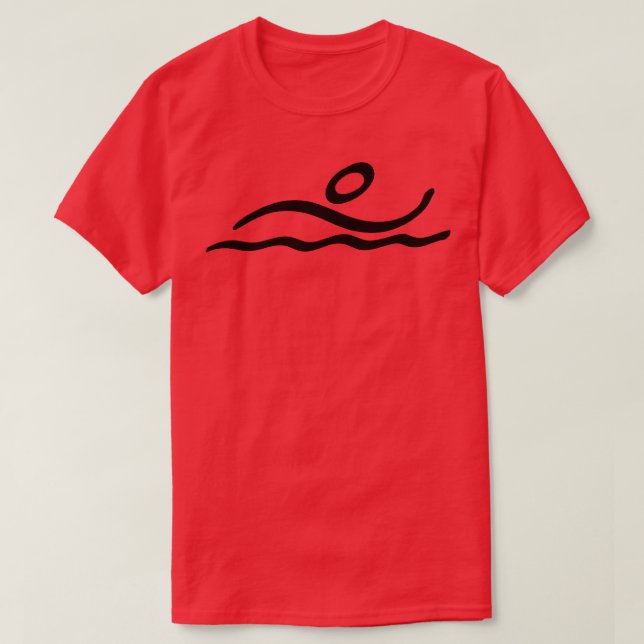 Olympic Swimming  T-Shirt (Design Front)