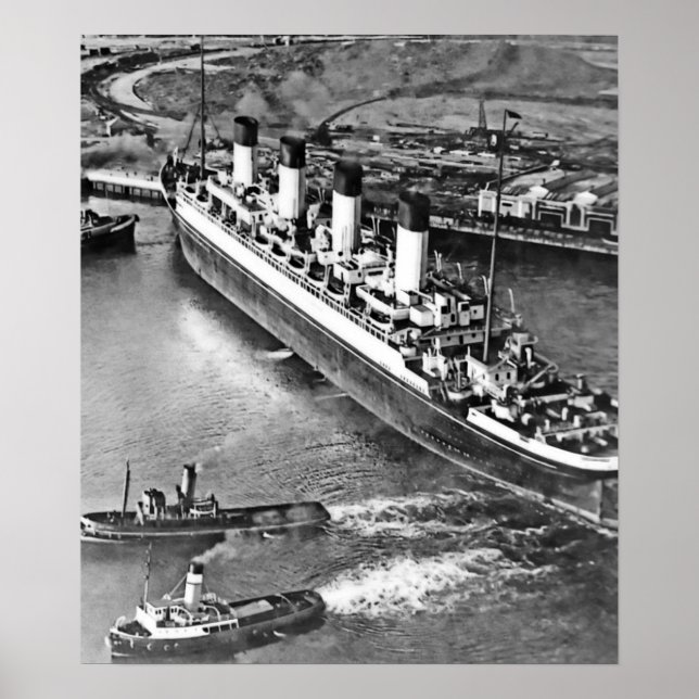 Olympic's Sea Trials Poster (Front)