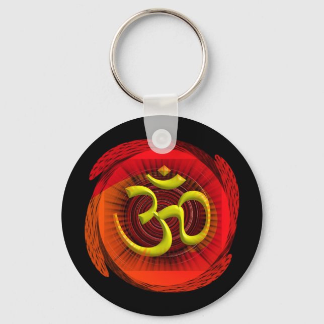 Om 1 key ring (Front)