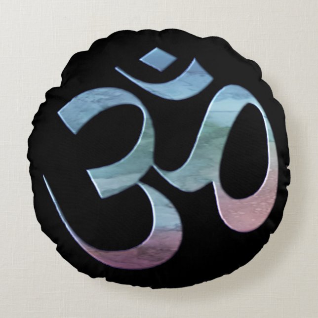 Om 1  round cushion (Front)