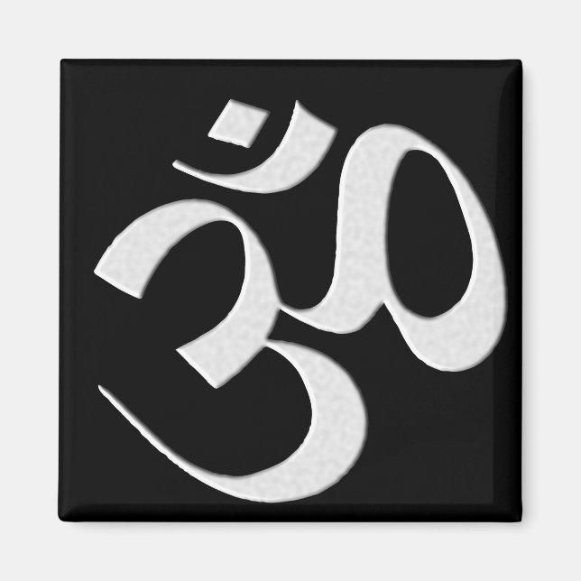 Om 3 magnet (Front)