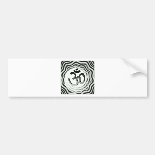 Om 4 bumper sticker (Front)