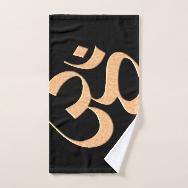Om 4 hand towel (Hand Towel)