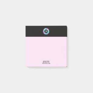 *~* Om Aum Mandala Water Lily Lotus Flower Post-it Notes