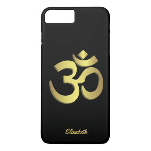 Om ( Aum ) Namaste yoga symbol iPhone 8 Plus/7 Plus Case