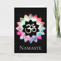 *~* OM AUM Symbol Lotus Flower Mandala New Age