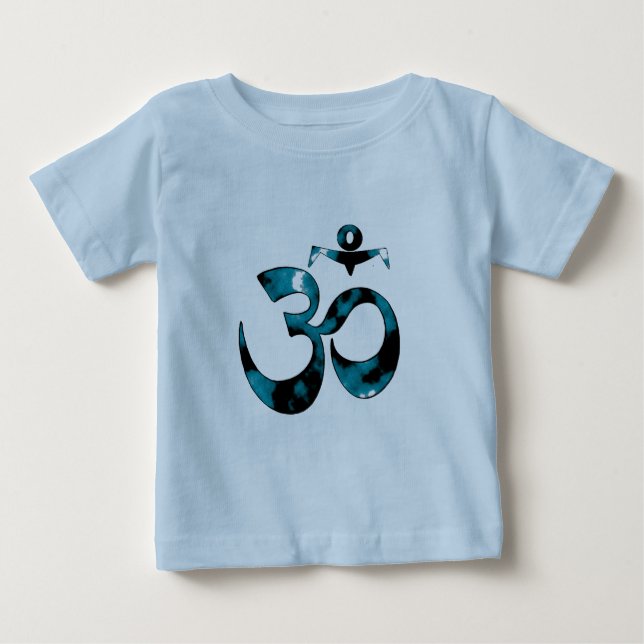 Om Camouflage - Baby Yoga Clothes Baby T-Shirt (Front)