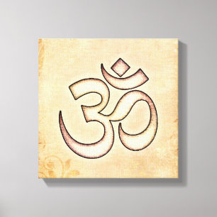 OM CANVAS PRINT
