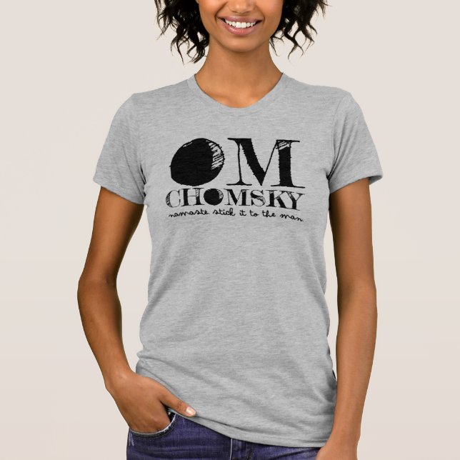Om Chomsky T-Shirt (Front)