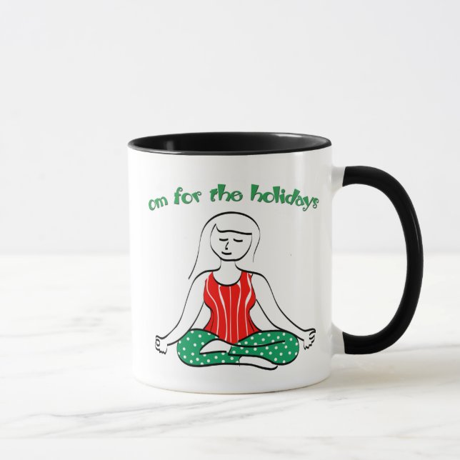 Om for the Holidays Mug (Right)