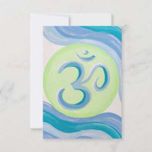 Om Greeting Cards