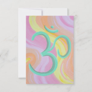 Om Greeting Cards