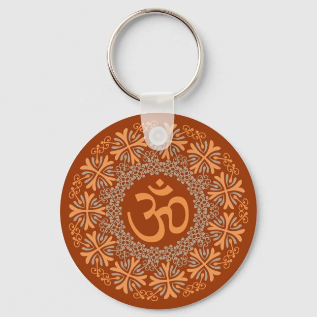 Om Key Ring (Front)