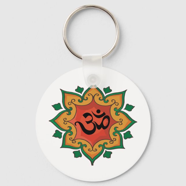 Om Key Ring (Front)