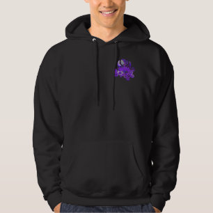 OM LOTUS Design violet Hoodie
