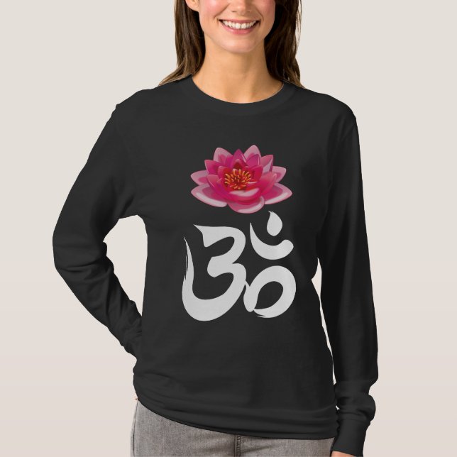 OM Lotus reverse T-Shirt (Front)