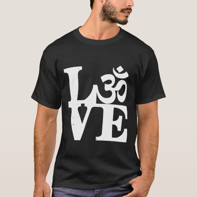 Om Love T-Shirt (Front)