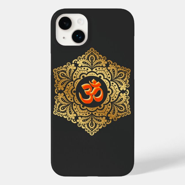 Om Mandal Hindu Sign Case-Mate iPhone Case (Back)
