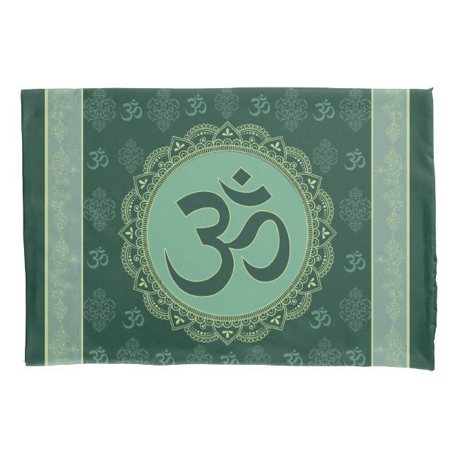 OM Mandala - Pillowcase (Front)