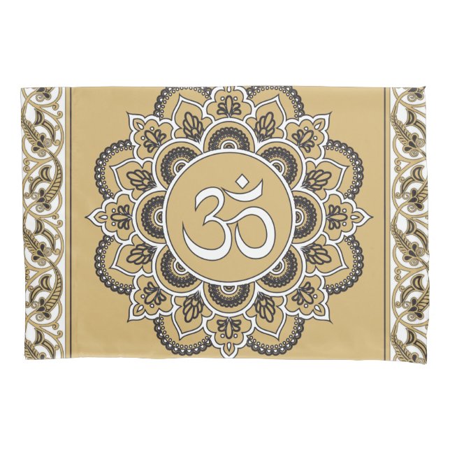 OM Mandala - Pillowcase (Front)